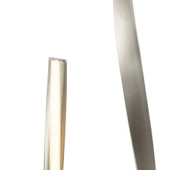 Moderne Stehleuchte Stahl inkl. LED und Dimmer - Belinda