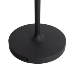 Moderne Tischleuchte weiß wiederaufladbar - Maloi