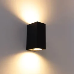 Moderne Wandleuchte anthrazit IP44 - Baleno II