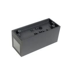 Moderne Wandleuchte anthrazit IP44 mit Bewegungsmelder - Baleno II