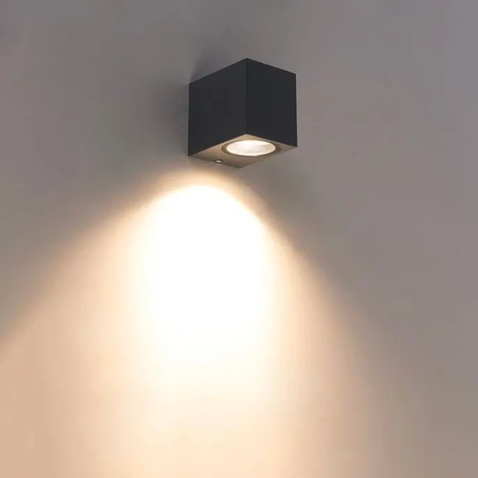 Moderne Wandleuchte anthrazit IP44 - Baleno I