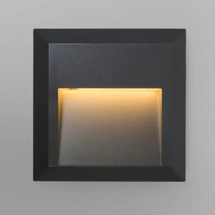 Moderne Wandleuchte dunkelgrau inkl. LED - Gem 2