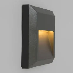 Moderne Wandleuchte dunkelgrau inkl. LED - Gem 2
