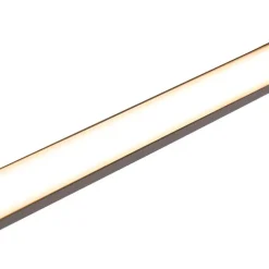 Moderne Wandleuchte für den Außenbereich Dunkelgrau IP54 inkl. LED - Jamal