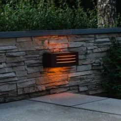 Moderne Wandleuchte rostbraun IP44 - Hurricane 1