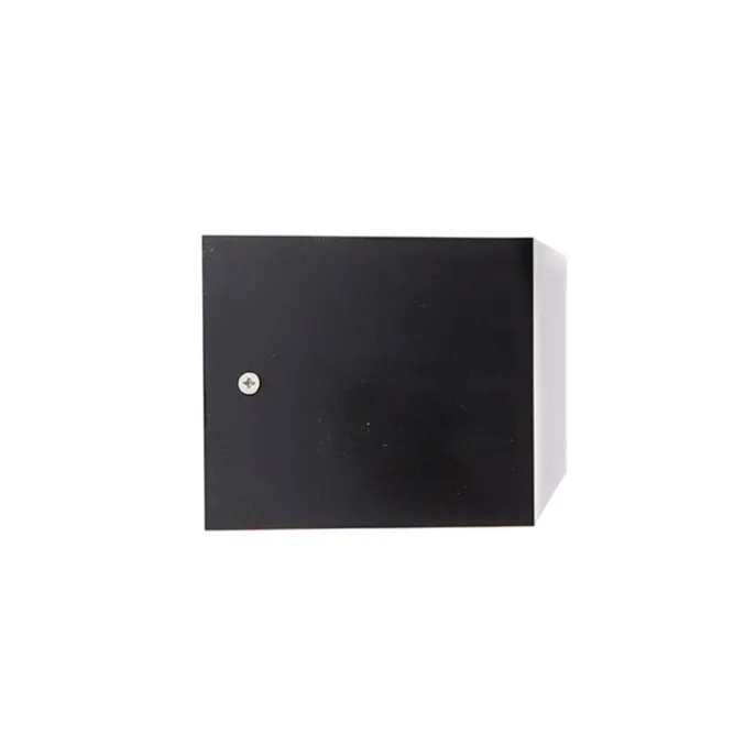 Moderne Wandleuchte schwarz mit Lichteffekt IP54 - Houks