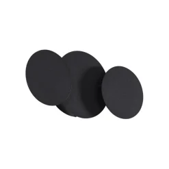 Moderne Wandleuchte Schwarz inkl. LED 3-Stufen Dimmbar 3-Lichter - Sunrise