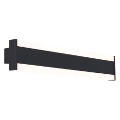 Moderne Wandleuchte Schwarz CCT 60cm inkl. LED IP54 - Vanya