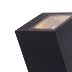 Moderne Wandleuchte schwarz GU10 AR70 IP54 - Baleno II