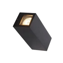 Moderne Wandleuchte schwarz GU10 AR70 IP54 - Baleno II