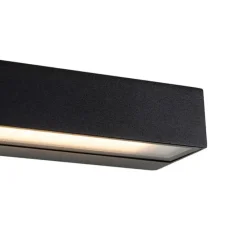 Moderne Wandleuchte schwarz inkl. LED IP65 - Steph