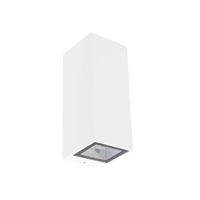 Moderne Wandleuchte weiß GU10 AR70 IP54 - Baleno II