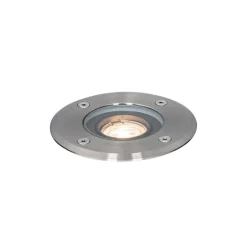 Moderner Außen-Bodenstrahler aus Stahl 35 mm verstellbar IP65 - Delux