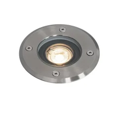 Moderner Außen-Bodenstrahler aus Stahl 35 mm verstellbar IP65 - Delux