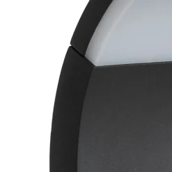 Moderner Außenmast Anthrazit 60 cm inkl. LED IP54 - Litt