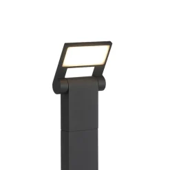 Moderner Außenmast grau inkl. LED IP54 - Zane