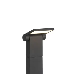 Moderner Außenmast grau inkl. LED IP54 - Zane