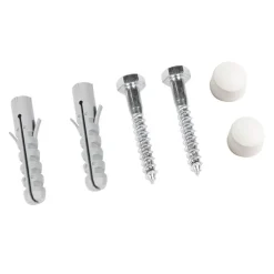 Moderner Außenmast weiß 40 cm IP55 inkl. GU10 3-stufig dimmen bis warm - Carlo