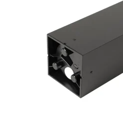 Moderner Außenpfosten schwarz 90 cm IP44 - Nicole