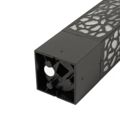 Moderner Außenpoller schwarz 40 cm IP44 - Nicole