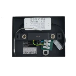 Moderner Aufbaustrahler schwarz inkl. dimmbarer LED - Apollo