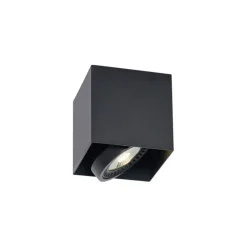 Moderner Aufbaustrahler schwarz inkl. LED dimmbar - Dionysos