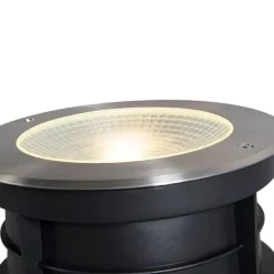 Moderner Bodeneinbau-Strahler Stahl inkl. 20W LED - Bridge