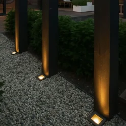 Moderner Bodenspoiler Schwarz verstellbar IP65 - Oneon