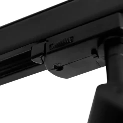 Moderner Schienenstrahler schwarz für 3-Phasen-Schienensystem GU10 111 mm - 3-Phasen Jeany