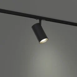 Moderner Strahler schwarz für 1-Phasen-Schienensystem - Iconic Mark