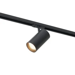 Moderner Strahler schwarz für 1-Phasen-Schienensystem - Iconic Mark