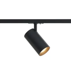 Moderner Strahler schwarz für 1-Phasen-Schienensystem - Iconic Mark