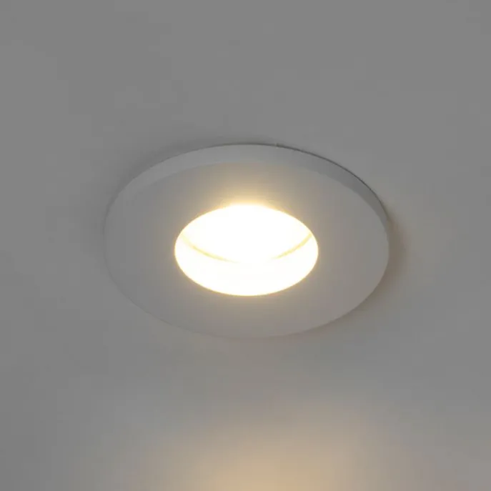 Modernes Bad Einbau Spot weiß IP54 - Schuppen