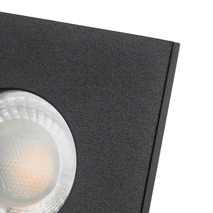 Modernes Bad Einbau Spot schwarz - Doku