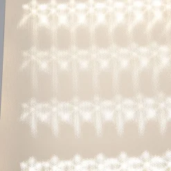 Modernes LED-Einbaupanel weiß 119,5 cm inkl. LED - Fons