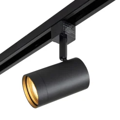 Modernes 1-Phasen-Schienensystem mit 14 Spots schwarz - Jeana