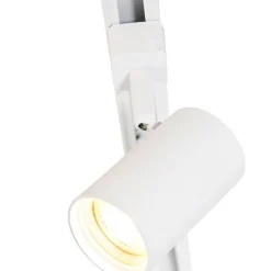 Modernes Schienensystem weiß mit 14 Spots 1-phasig - Jeana