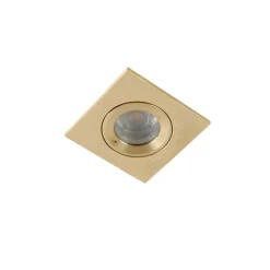 Modernes versenktes Spotgold IP44 - Xena Square