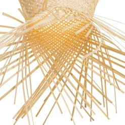 Orientalische Außenhängelampe Bambus 3-flammig IP44 - Carlos