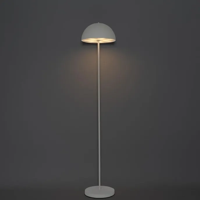 Outdoor Stehleuchte Pilz weiß wiederaufladbar 3-stufig dimmbar - Keira