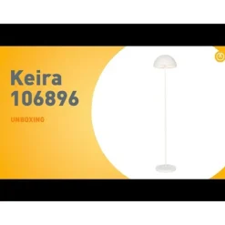 Outdoor Stehleuchte Pilz weiß wiederaufladbar 3-stufig dimmbar - Keira