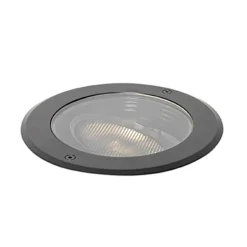 Outdoor-Bodenstrahler schwarz AR111 einstellbar IP65 - Delux Honey