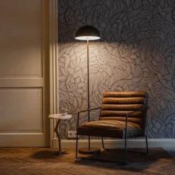 Outdoor-Stehleuchte Pilz Dunkelbronze Wiederaufladbar - Keira