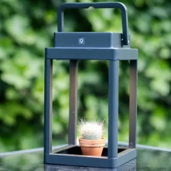 Outdoor-Tischleuchte dunkelgrau inkl. LED-Akku - Yara