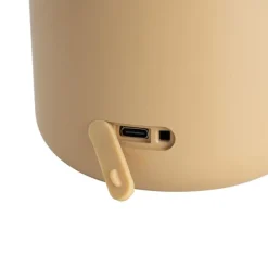 Outdoor-Tischleuchte Gold mit Weiß inkl. wiederaufladbarem LED IP44 - Haard