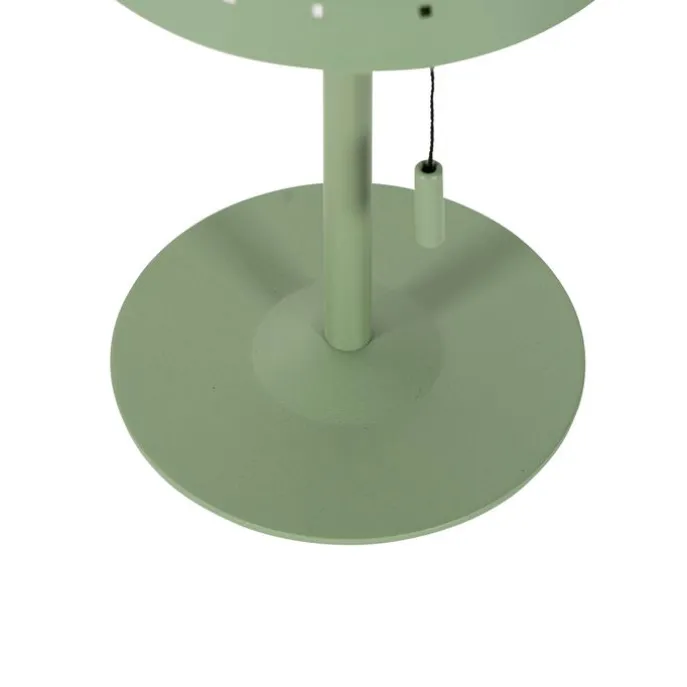 Outdoor-Tischleuchte grün inkl. LED 3-stufig dimmbar wiederaufladbar und Solar - Ferre