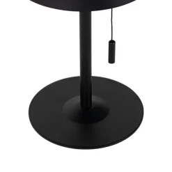 Outdoor-Tischleuchte schwarz inkl. LED 3-stufig dimmbar wiederaufladbar und Solar - Ferre