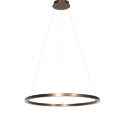 Pendelleuchte Bronze 80 cm inkl. LED 3-Stufen-Dimmbar - Girello