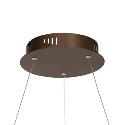 Pendelleuchte Bronze 80 cm inkl. LED 3-Stufen-Dimmbar - Girello