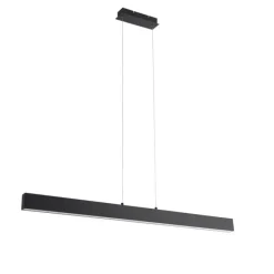 Pendelleuchte schwarz inkl. LED 3-Stufen-Dimmbar 2700-4000K mit Dip-Schalter - Keane